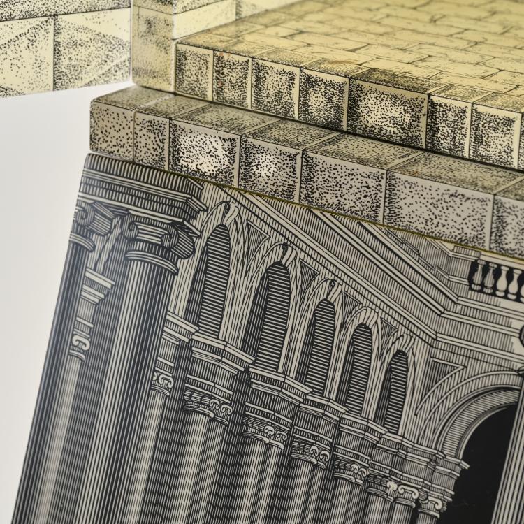 Bild 11 zu Objekt, Sekret&auml;rschrank 'Architettura', 1950er Jahre (Entwurf), Piero Fornasetti, Fornasetti, Mailand / Milan, 181A 339