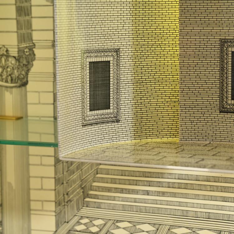 Bild 12 zu Objekt, Sekret&auml;rschrank 'Architettura', 1950er Jahre (Entwurf), Piero Fornasetti, Fornasetti, Mailand / Milan, 181A 339