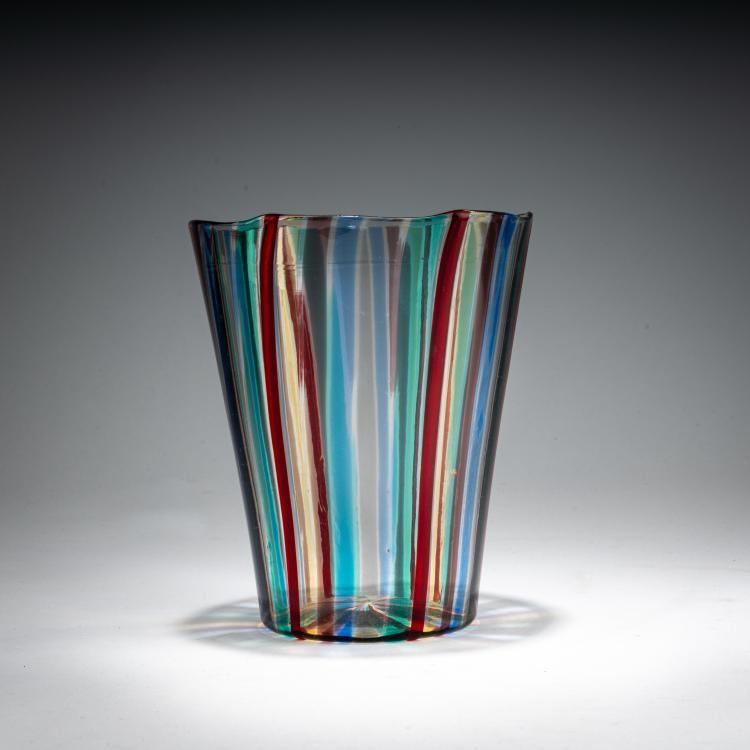 Bild 1 zu Objekt, Vase 'A canne', 1946/47, Gio Ponti, Venini, Murano, 181B 595