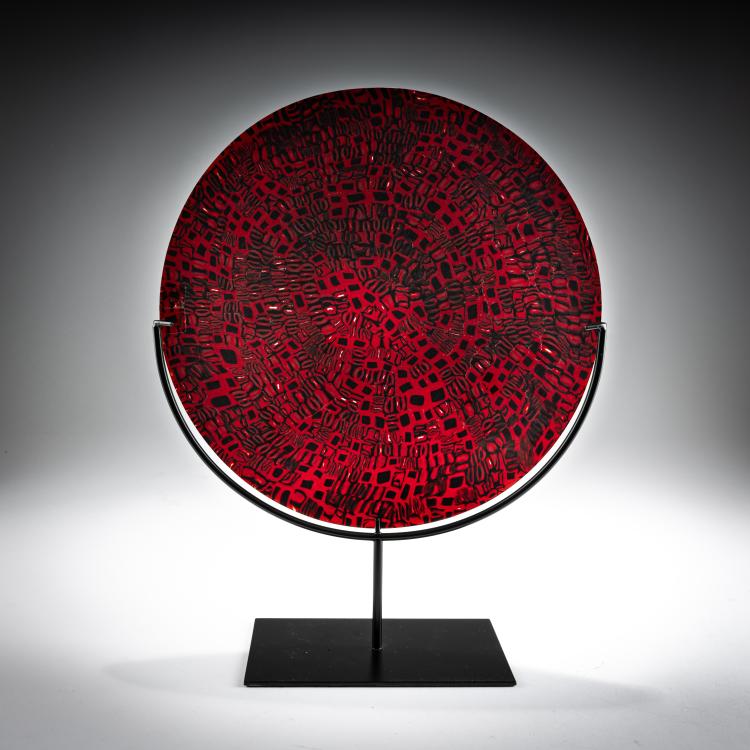 Hauptbild zu Objekt, Teller 'Murrine molato', 1957, Paolo Venini, Venini, Murano, 181B 697