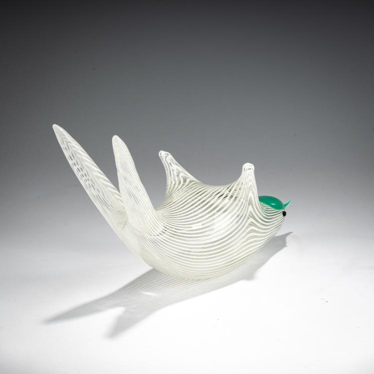 Bild 2 zu Objekt, Vogel 'Gabbiano', 1953, Fulvio Bianconi, Venini, Murano, 181B 690