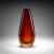 Vase 'Sommerso rosso cinese giallo', c. 1955