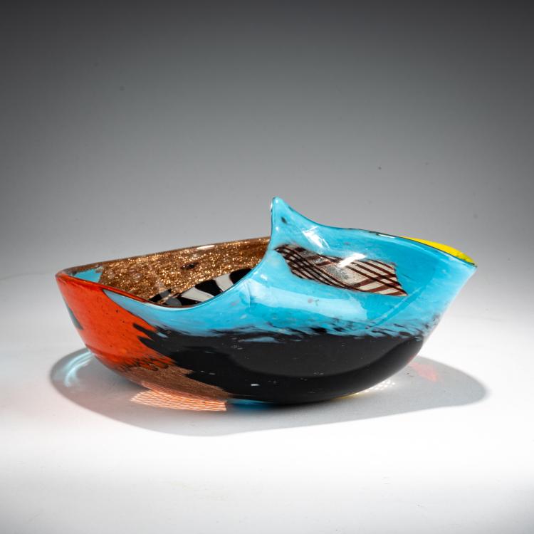Bild 1 zu Objekt, Bowl 'Oriente Arzella', 1953, Dino Martens, Toso, Aureliano, Murano, 181B 669