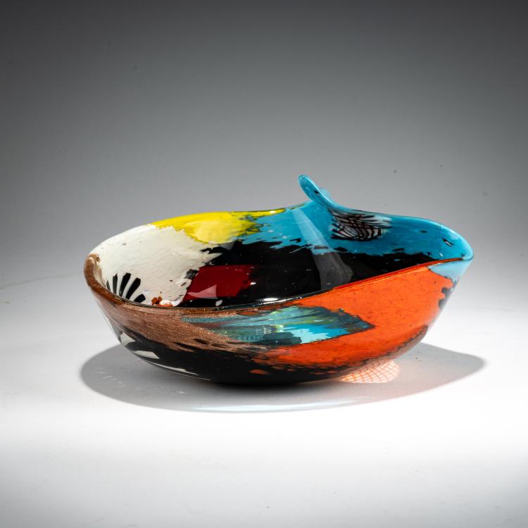 Bild 2 zu Objekt, Bowl 'Oriente Arzella', 1953, Dino Martens, Toso, Aureliano, Murano, 181B 669