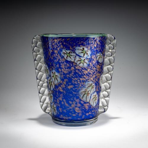 Vase 'Opachi e avventurina e murrine', um 1938