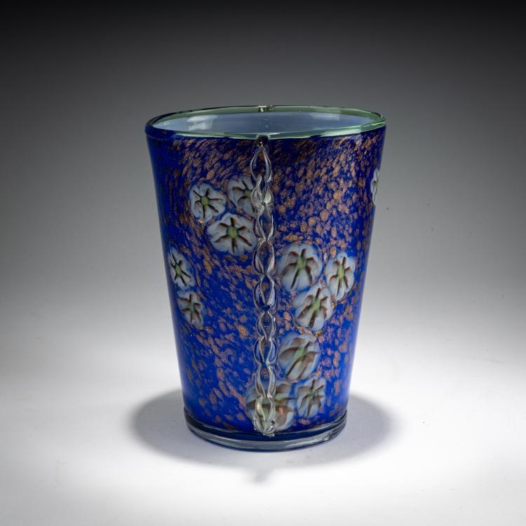 Bild 1 zu Objekt, Vase 'Opachi e avventurina e murrine', um 1938, A.Ve.M., Murano, 181B 581