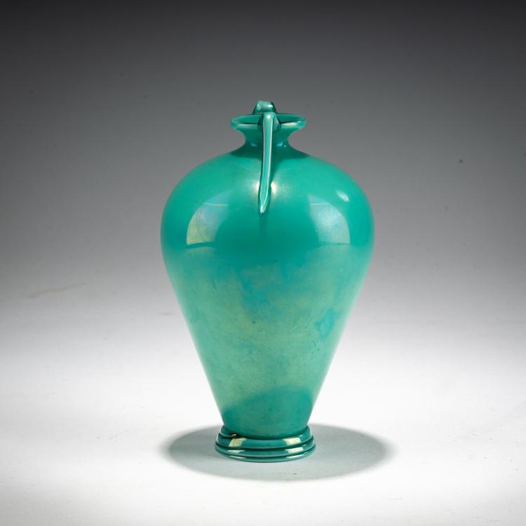 Bild 2 zu Objekt, Small vase with handles 'Iridato', c. 1933, Napoleone Martinuzzi, Zecchin-Martinuzzi, Murano, 181B 569