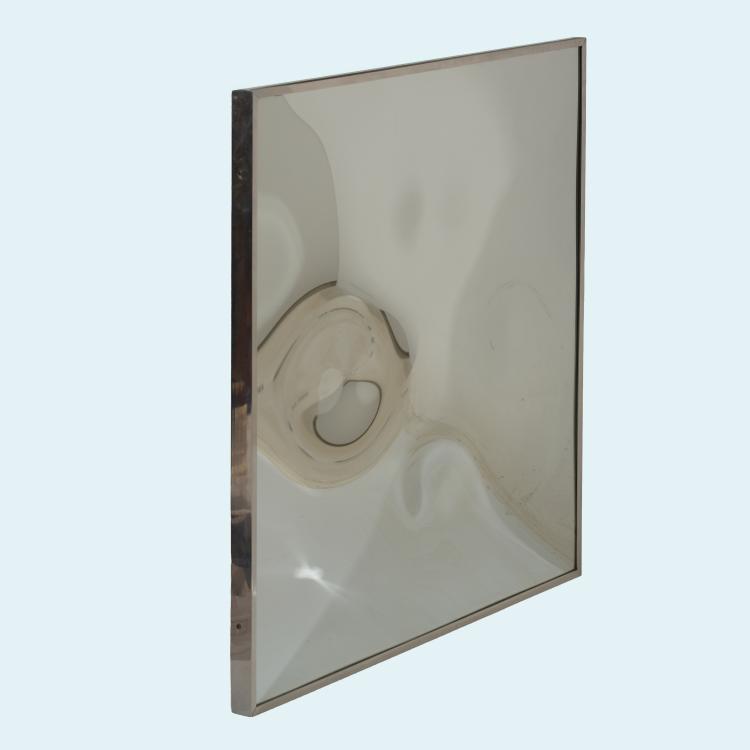 Bild 1 zu Objekt, Glass mirror deformation 'Ab-KK-68', 1968 (silver-plated in Aug. 1973), Victor Bonato, 181C 779