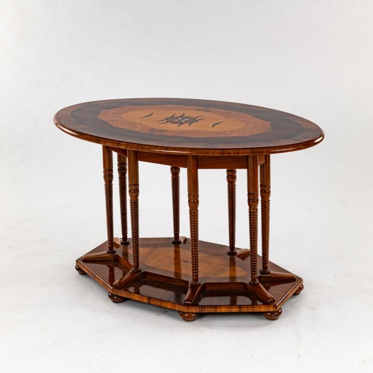 Bild 1 zu Objekt, Salontisch, um 1905/06, Bernhard Pankok, Vereinigte Werkst&auml;tten, M&uuml;nchen (zug. / attr.), 182A 322