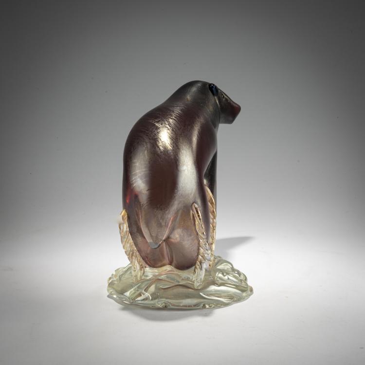 Bild 3 zu Objekt, Bear, circa 1938, Alfredo Barbini, V.A.M.S.A., Murano, 181B 586