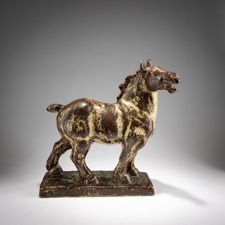 Bild 1 zu Objekt, Pferd, 1942 (Entwurf), Knud Kyhn, Kopenhagen, KPK, 182C 804