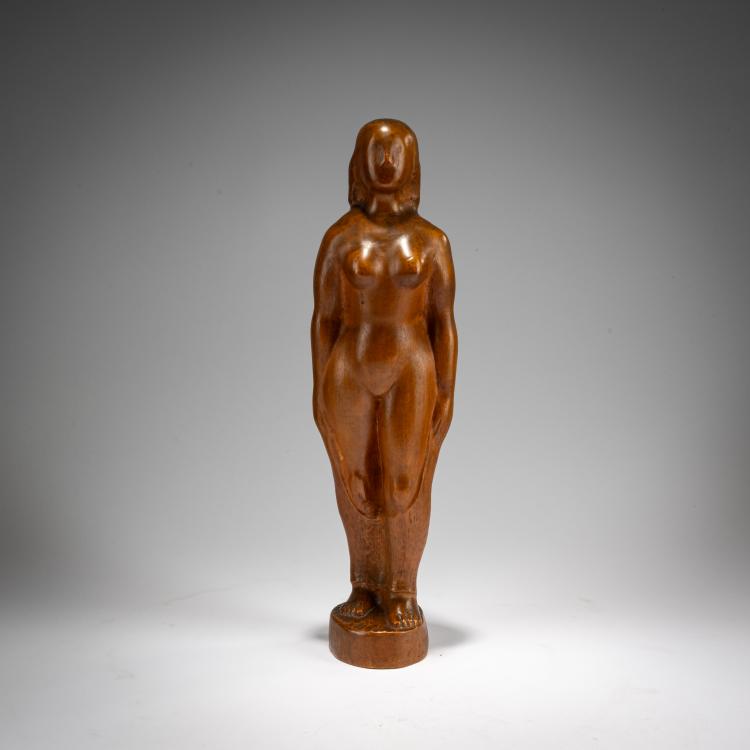 Hauptbild zu Objekt, Sculpture of a Female Nude, 1920s, Erich Kuhn, 181C 728