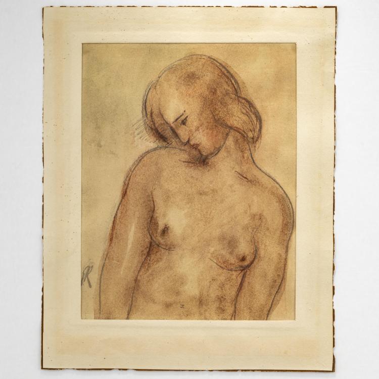 Bild 1 zu Objekt, Half nude, c. 1923, Erich Kuhn, 181C 726