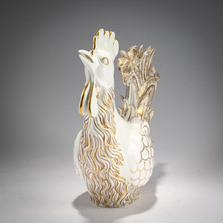 Bild 2 zu Objekt, Hahn, um 1928, Gio Ponti (im Stile von), Richard Ginori; Waldershof AG, vorm. Joh. Haviland., 181A 63