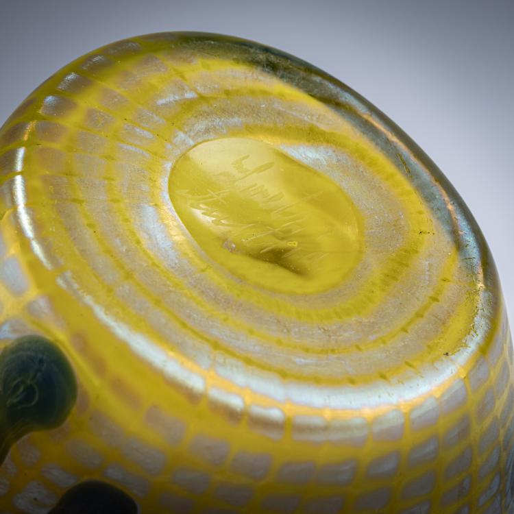 Bild 3 zu Objekt, Vase mit Weltausstellungsdekor Paris 1900, Franz Hofst&ouml;tter, L&ouml;tz Wwe., Klosterm&uuml;hle / Loetz, Klastersky Mlyn, 