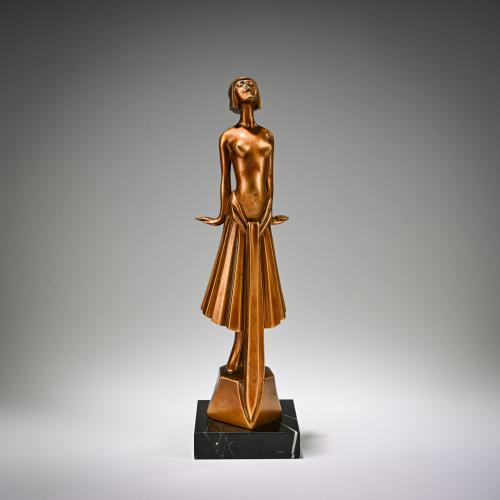 Bronze figure 'Roman Dancer', 1928