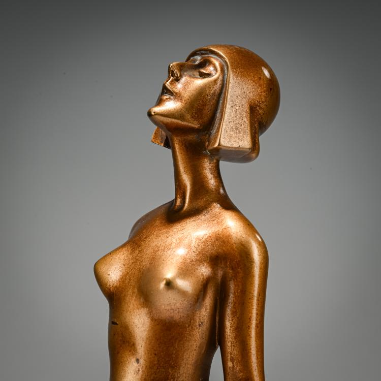 Bild 2 zu Objekt, Bronze figure 'Roman Dancer', 1928, Roland Paris, Kraas, Ernst, Berlin, 182A 280
