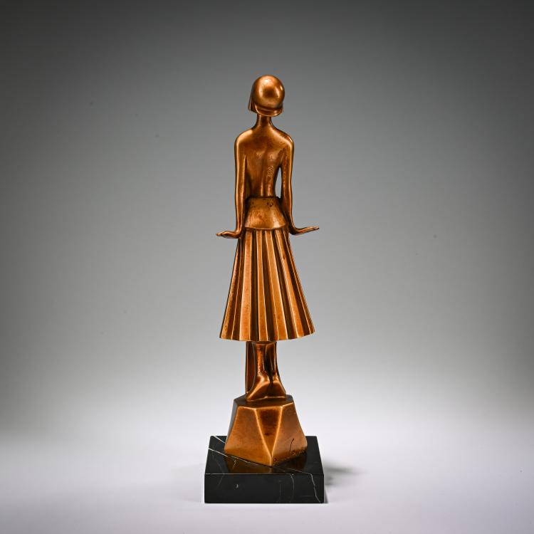 Bild 3 zu Objekt, Bronze figure 'Roman Dancer', 1928, Roland Paris, Kraas, Ernst, Berlin, 182A 280