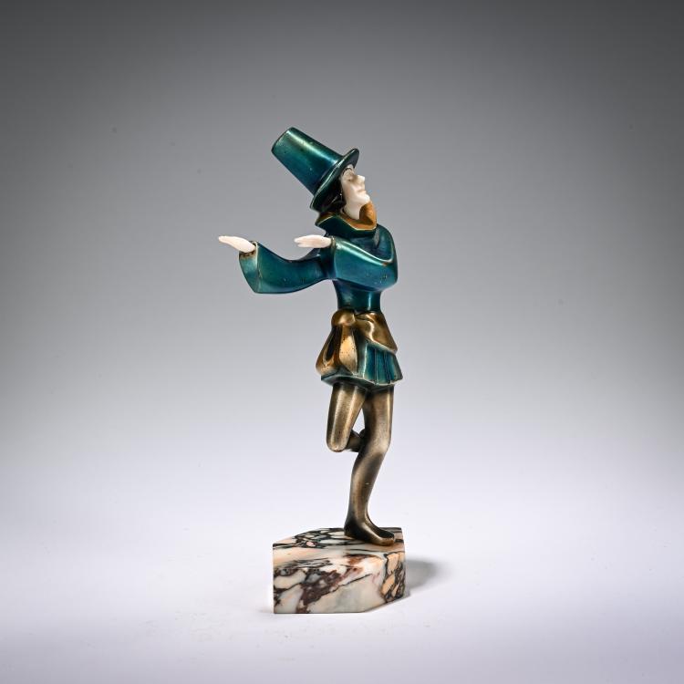 Bild 1 zu Objekt, Chryselephantine figure 'Girl I', c. 1928, Roland Paris, 182A 281