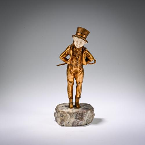 Chryselephantin-Figur 'Petit Bonhomme', um 1920