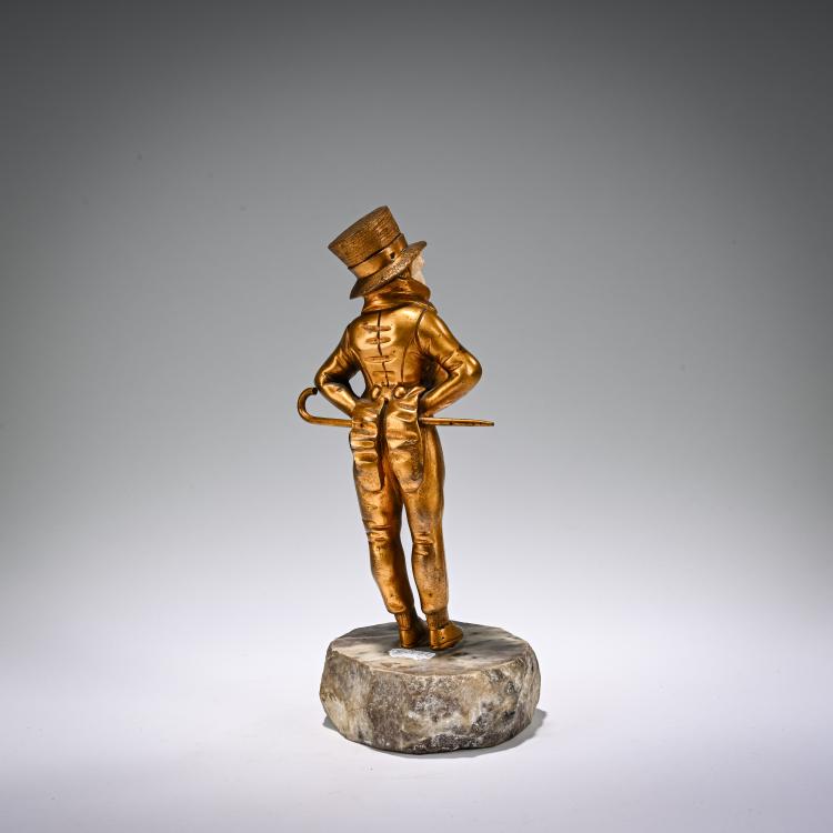 Bild 2 zu Objekt, Chryselephantin-Figur 'Petit Bonhomme', um 1920, Georges Omerth, 182A 277