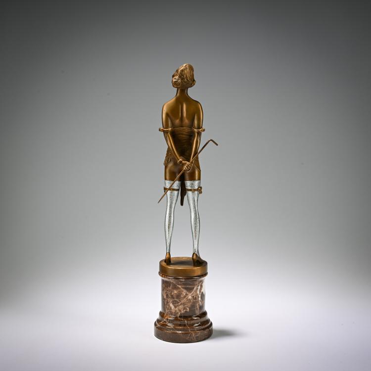 Bild 2 zu Objekt, Bronze figure 'La Cravache', c. 1925, Bruno Zach, 182A 294