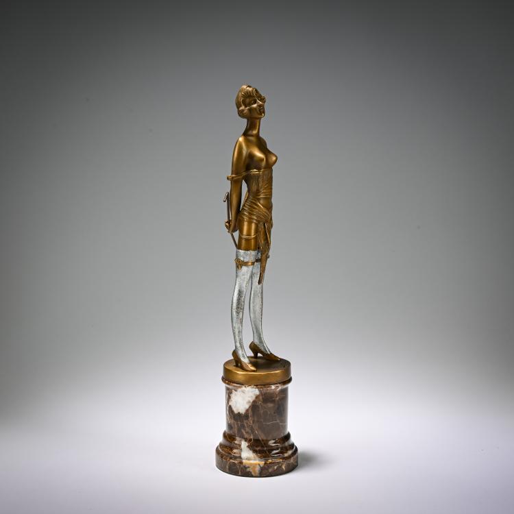 Bild 3 zu Objekt, Bronze figure 'La Cravache', c. 1925, Bruno Zach, 182A 294