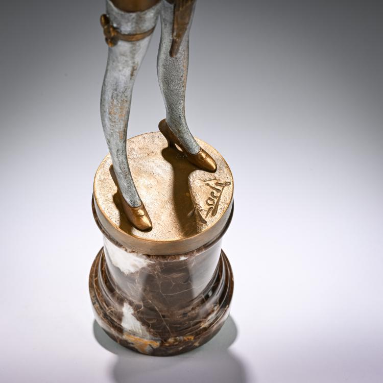 Bild 4 zu Objekt, Bronze figure 'La Cravache', c. 1925, Bruno Zach, 182A 294