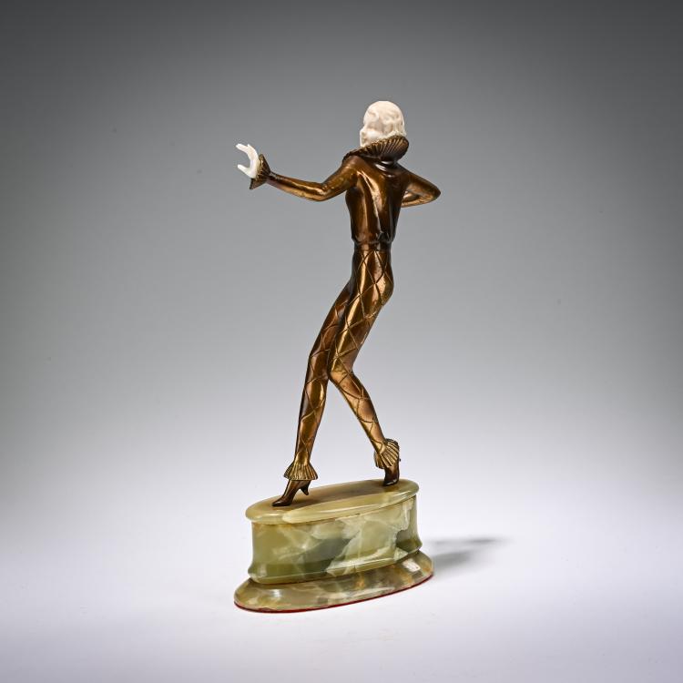 Bild 2 zu Objekt, Chryselephantine figure 'Pierrette', c. 1928, Josef Lorenzl, 182A 276
