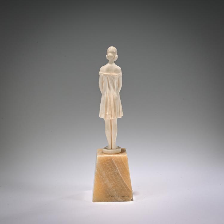 Bild 4 zu Objekt, Ivory figure 'Innocence', c. 1922, Dem&egrave;tre H. Chiparus, 182A 254