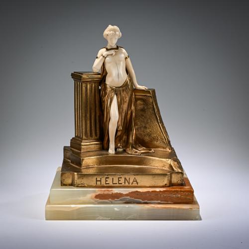 Chryselephantin-Figur 'Helena', vor 1914