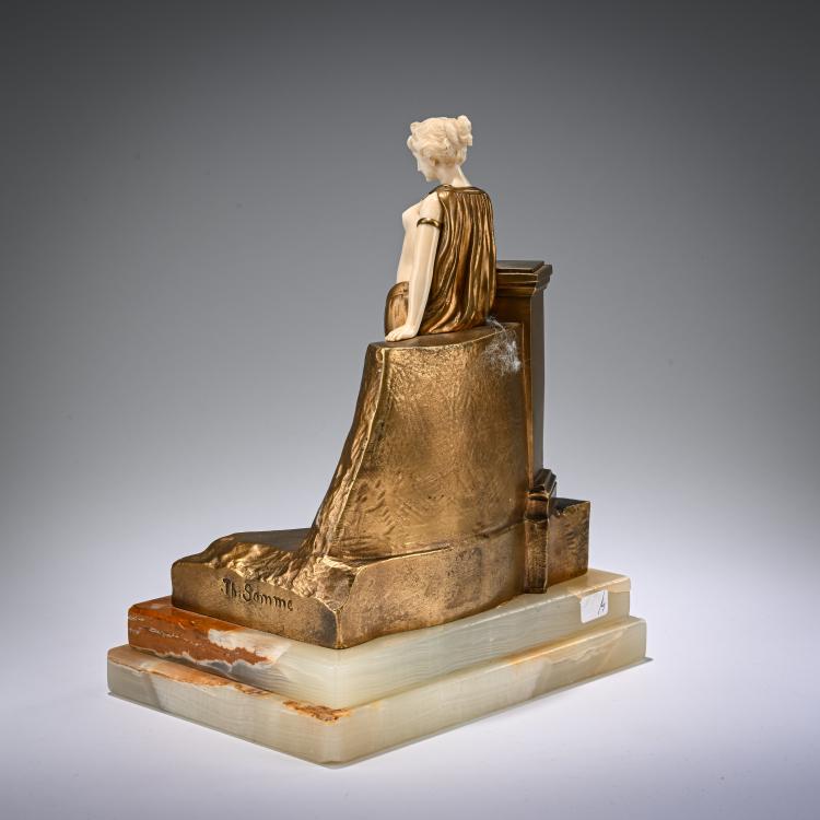 Bild 3 zu Objekt, Chryselephantin-Figur 'Helena', vor 1914, Th&eacute;ophile Fran&ccedil;ois Somme, 182A 289