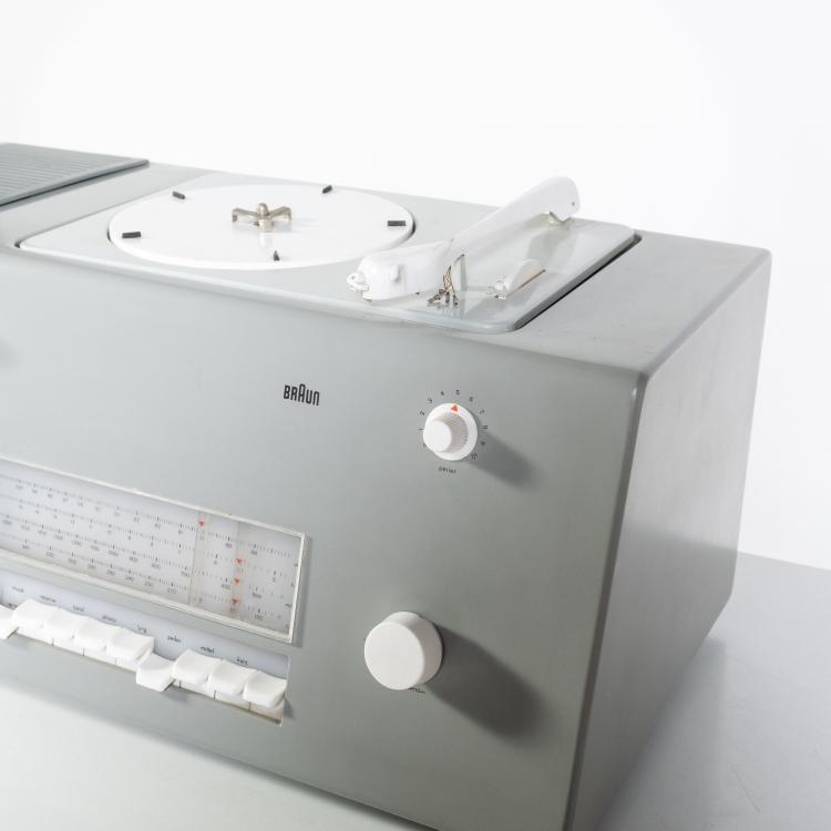 Bild 1 zu Objekt, Compact unit 'studio 1' and loudspeaker 'L3', 1957 (design), Hans Gugelot, Braun AG, Frankfurt am Main, 182B 540