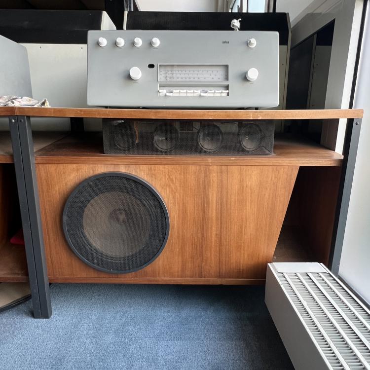 Bild 6 zu Objekt, Compact unit 'studio 1' and loudspeaker 'L3', 1957 (design), Hans Gugelot, Braun AG, Frankfurt am Main, 182B 540