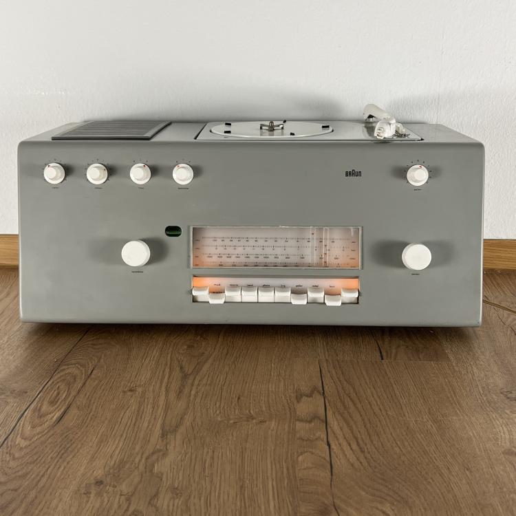 Bild 7 zu Objekt, Compact unit 'studio 1' and loudspeaker 'L3', 1957 (design), Hans Gugelot, Braun AG, Frankfurt am Main, 182B 540