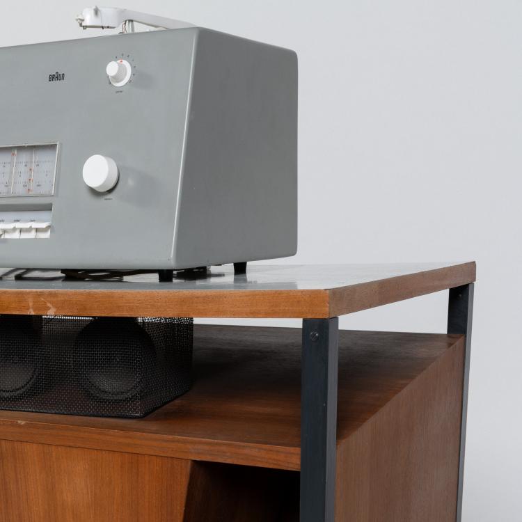 Bild 13 zu Objekt, Compact unit 'studio 1' and loudspeaker 'L3', 1957 (design), Hans Gugelot, Braun AG, Frankfurt am Main, 182B 540