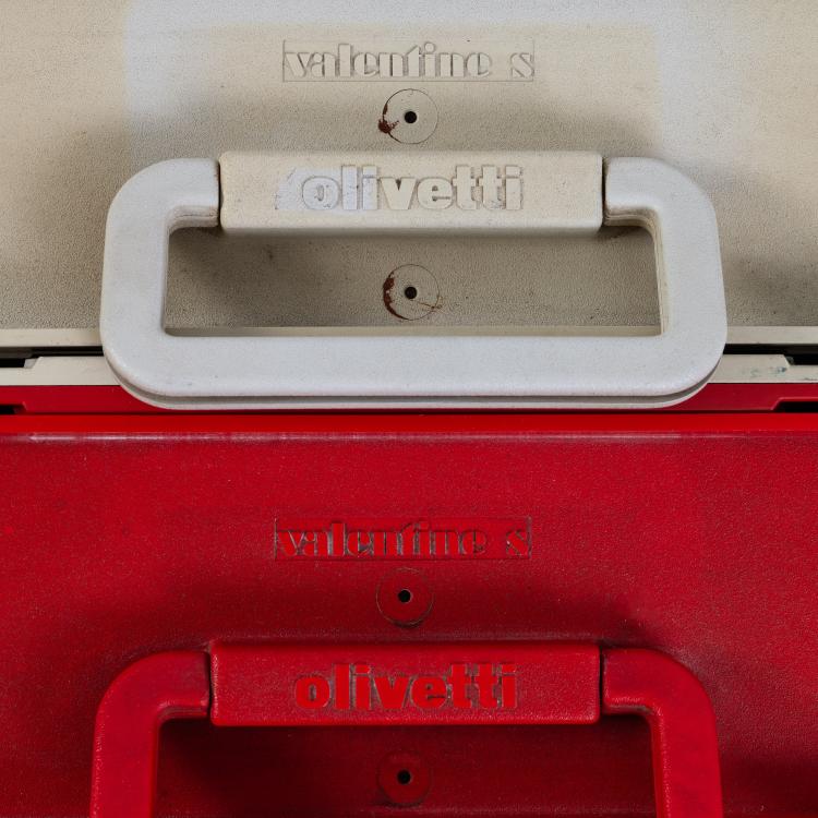 Bild 6 zu Objekt, Zwei Schreibmaschinen 'Valentine S', 1969 (Entwurf), Perry A. King,Ettore Sottsass, Olivetti, Ivrea, 182B 640