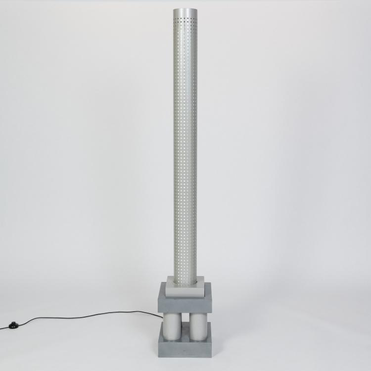 Hauptbild zu Objekt, Floor lamp 'Chicago Tribune' from the 'Stillight' series, 1985 (design), Matteo Thun, Bieffeplast, Padua, 182B 723