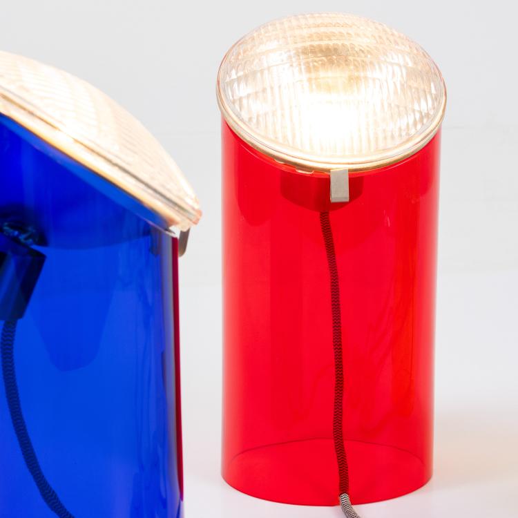 Bild 1 zu Objekt, Drei Tischleuchten 'Parodia', 1983 (Entwurf), Achille Castiglioni,Piero Castiglioni, Fontana Arte, Mailand / Milan, 182B 603