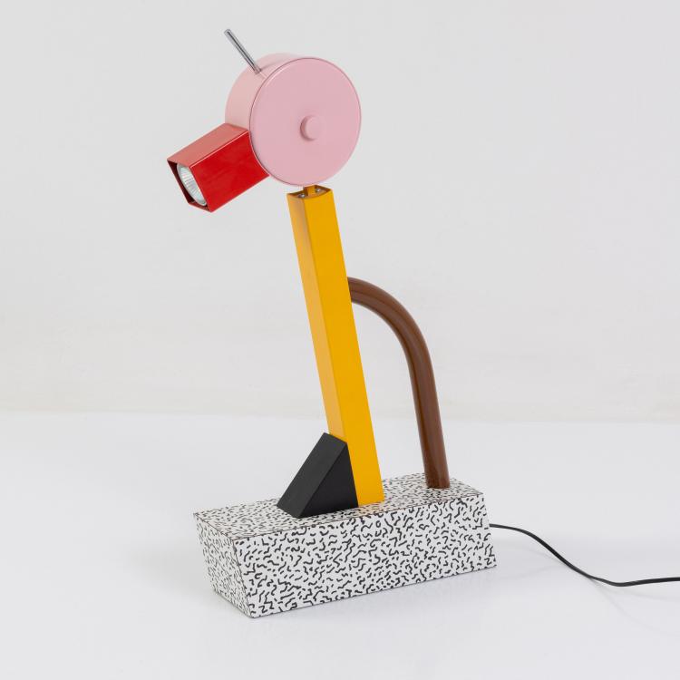 Hauptbild zu Objekt, Table light 'Tahiti', 1981 (design), Ettore Sottsass, Memphis, Mailand / Milan, 182B 715