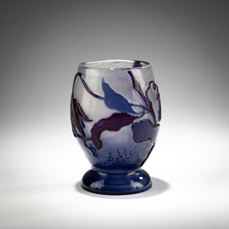 Bild 1 zu Objekt, Footed vase 'Cl&eacute;matites', 1900, Emile Gall&eacute;, Gall&eacute;, Nancy, 182A 89