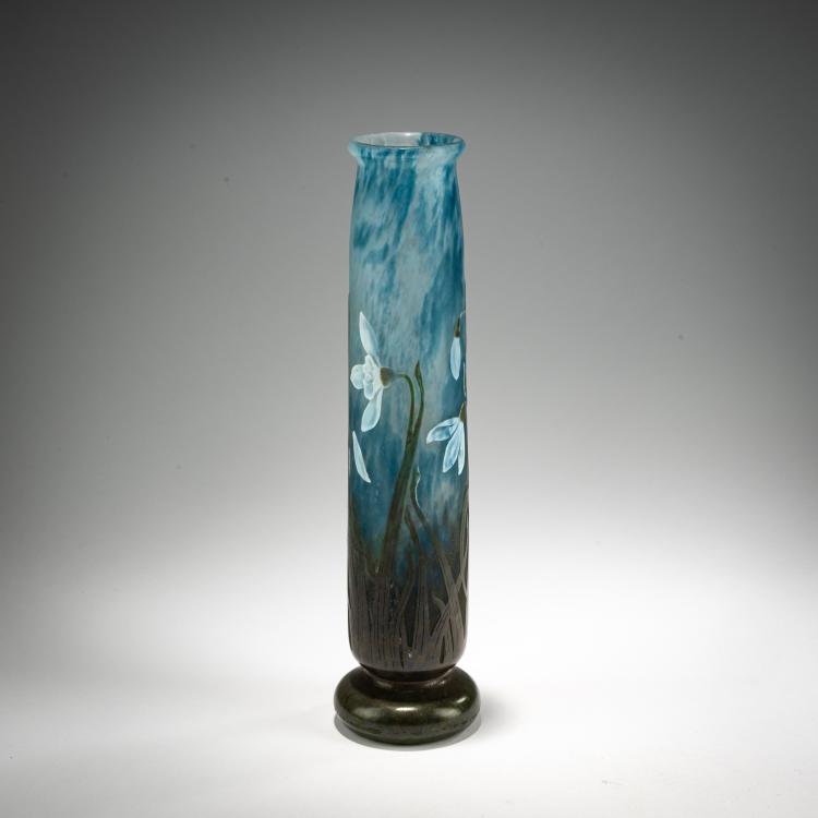 Bild 1 zu Objekt, Vase 'Perce-neige', c. 1904, Daum Fr&egrave;res, Nancy, 182A 24