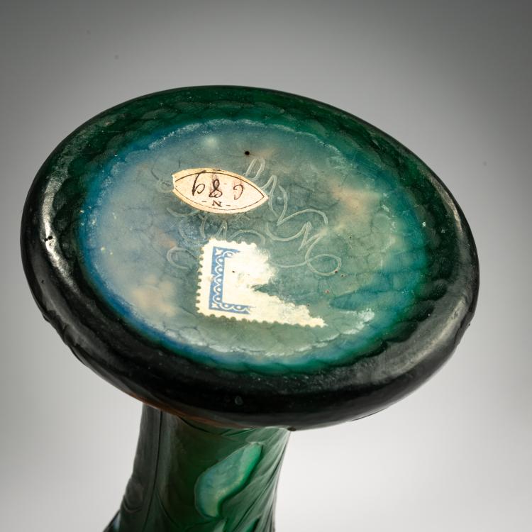 Bild 3 zu Objekt, 'Chardons' vase, c. 1900, Daum Fr&egrave;res, Nancy, 
