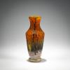 Small 'Crépuscule neige' or 'Paysage d'hiver' vase, c. 1902