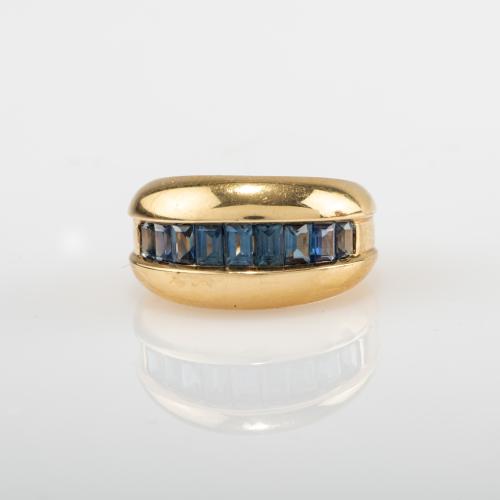 'Odin' ring with sapphires, 1980s