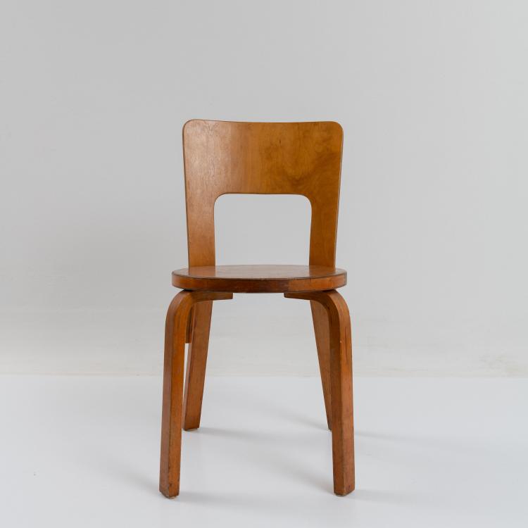 Bild 1 zu Objekt, Chair '66', 1935 (design), Alvar Aalto, Artek, Helsinki, 182C 753