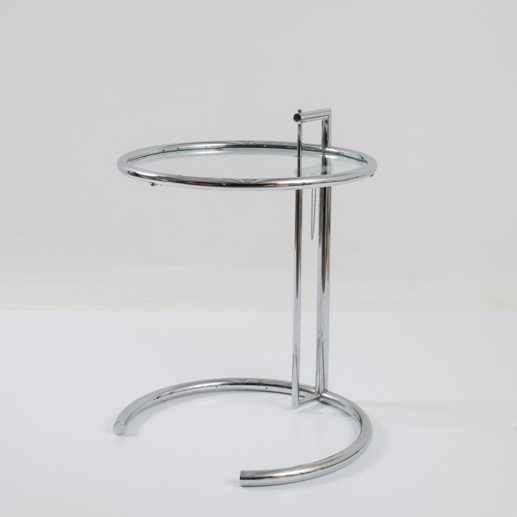 Bild 3 zu Objekt, Side table 'E-1027', 1927 (design), Eileen Gray, Vereinigte Werkst&auml;tten, M&uuml;nchen, 182C 741
