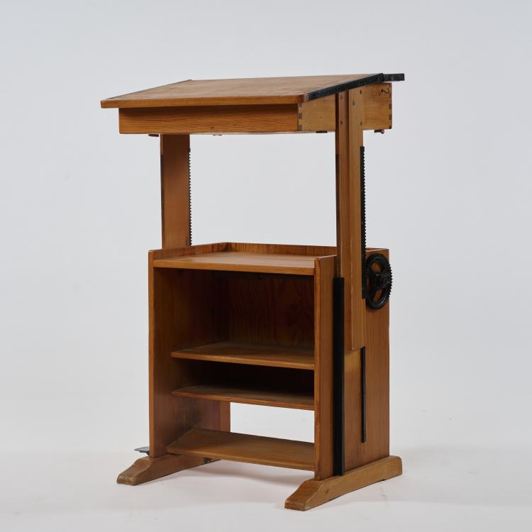Bild 3 zu Objekt, Height-adjustable standing desk, 1930s (design), Deutschland / Germany, 182C 751
