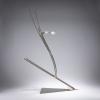 Metal figure 'Ski jumper', c. 1960