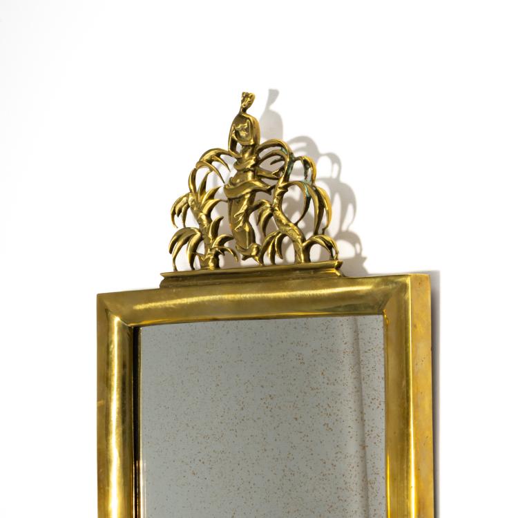 Bild 1 zu Objekt, Kleiner Wandspiegel, um 1928,  Hagenauer, Hagenauer, Wien / Vienna, 182A 263